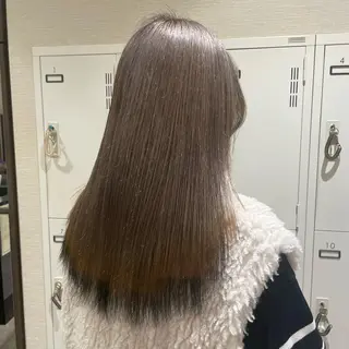 ロング カラー さら艶レイヤーカット 🩶Suzuneのヘアスタイル