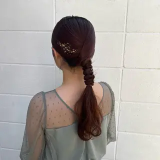 ヘアアレンジ インナーカラー♡ Nanakoのヘアスタイル