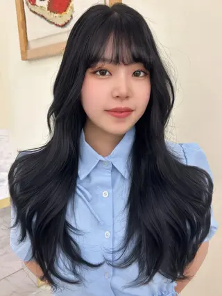 ロング hiyori🎀/艶 カラー/レイヤーのヘアスタイル