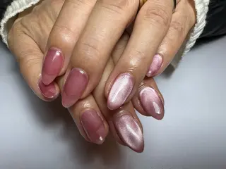 セミロング shandy nailのネイルデザイン
