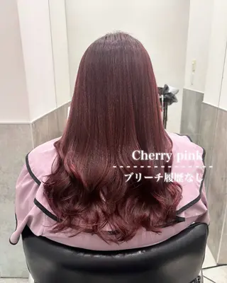 ロング カラー 💗ガーリーヘア🎀 saki💗のヘアスタイル