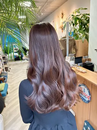 ロング カラー Beach 代表 KENTAのヘアスタイル