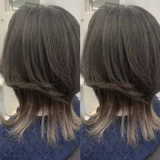 ミディアム ブリーチ無しカラー✨ 美鈴のヘアスタイル