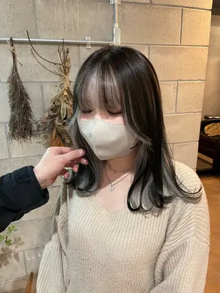 ロング カラー 艶髪/透明感カラー/ 韓国/nonokaのヘアスタイル