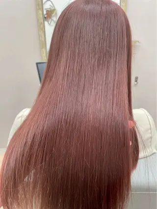 ロング カラー luna ayane ／透明感カラーのヘアスタイル