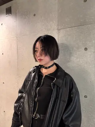 ショート メンズパーマ／ボブ 星本広海のヘアスタイル