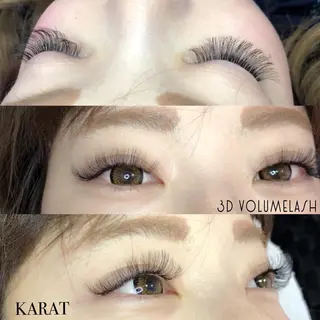 マツエク・マツパ ★KAEDE★伊勢崎 【KARAT】のマツエク・マツパデザイン
