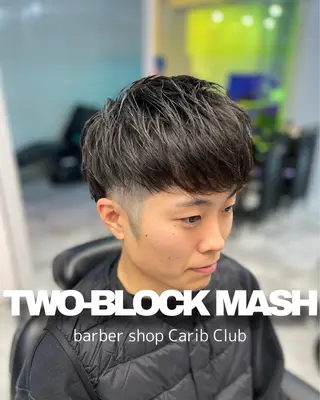 ショート メンズ 天王寺で1番人気の フェード師/大野尋哉のヘアスタイル