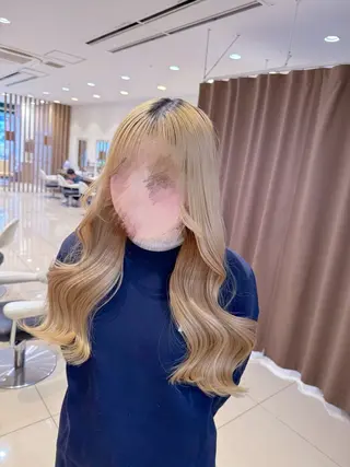 ロング 横浜/韓国/レイヤー カット/ユイナ🎀のヘアスタイル