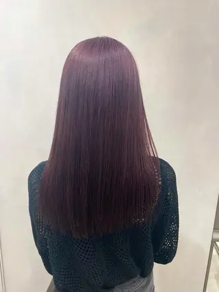 ロング カラー 🔷ダブルカラーハイ トーン🔷櫻井走のヘアスタイル
