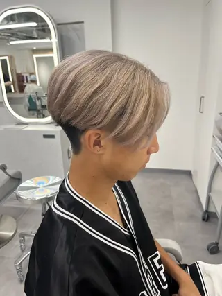 カラー メンズ 藤川 克己のヘアスタイル