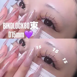 マツエク・マツパ BAMBI 🖤honoのマツエク・マツパデザイン