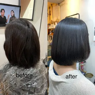 ショート カラー キッズ 水素トリートメント/ 髪質改善/ナカノメのヘアスタイル