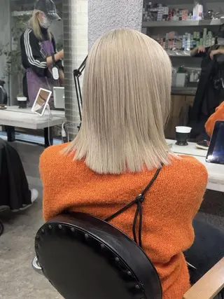 ロング カラー ハイトーン/ブリーチ MAYURI🌺横浜のヘアスタイル