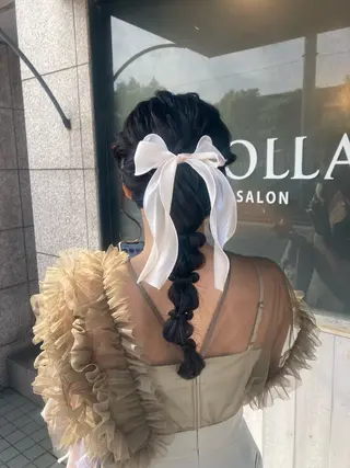MOLLA ✂️辻桃加のヘアスタイル