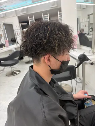 カラー パーマ メンズ SEIGO/カット /メンズパーマ🔥のヘアスタイル