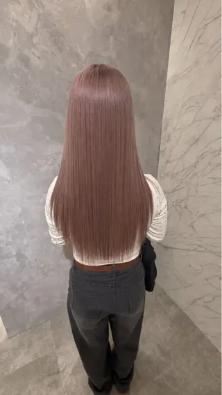 ロング カラー encount  by mahalo（エンカウント　バイ　マハロ）所属・misaki /ハイトーンカラーのヘアスタイル