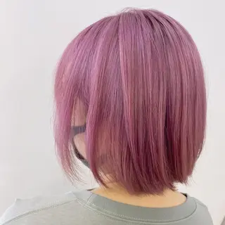 ショート カラー 渡邊 唯のヘアスタイル