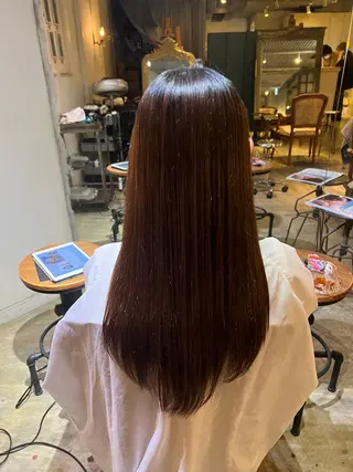 ロング 永山 萌文のヘアスタイル