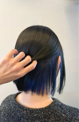 カラー SOU理美容所 ネネのヘアスタイル