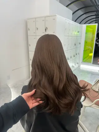 カラー 透明感ベージュ🎀 Anju/渋谷🎀のヘアスタイル