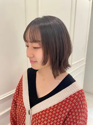 ミディアム 🍒顔周り/レイヤー /韓国風/アリサ🍒のヘアスタイル