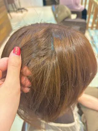 ミディアム 🌈コテ巻き風パーマ LOHASせいな🌈のヘアスタイル