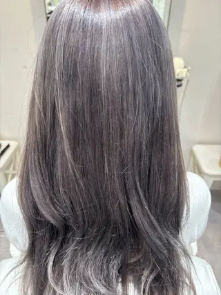 ロング カラー minx sign所属・MINX SIGN 🎀Yunaのヘアスタイル