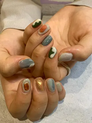 ネイル マキノ ユイのネイルデザイン