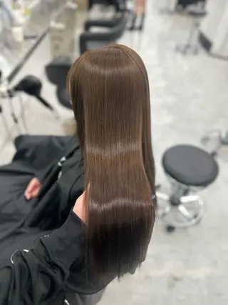 ロング カラー 上品モテヘア🩶 karen🩶のヘアスタイル