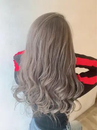 ロング 市村 正義のヘアスタイル