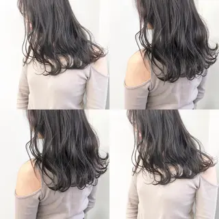 セミロング 小澤大輔 YOLO hairのヘアスタイル