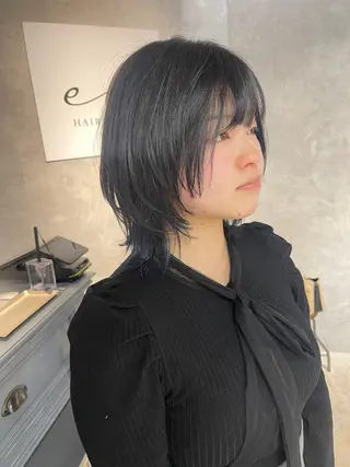 ショート カラー 福西 洋斗のヘアスタイル