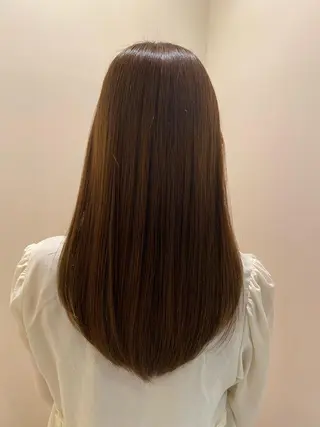 セミロング パーマ 🪽羽エク/Ash 店長/折目奈央🪽のヘアスタイル