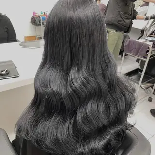 カラー 🥣大人っぽ韓国 スタイル🥣アヤノのヘアスタイル
