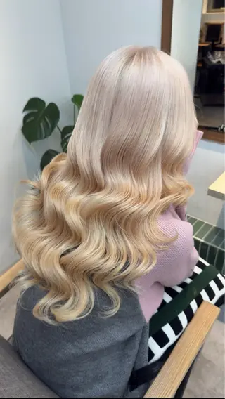 ロング カラー ヘアアレンジ 💎韓国ヘア/ 艶カラー💎souのヘアスタイル