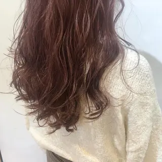 ミディアム カラー パーマ ヘアアレンジ 顔周りカット・相談 レイヤーも◎しずくのヘアスタイル