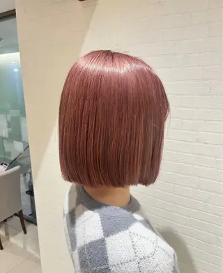 ミディアム カラー ハイトーンカラー🎀 はなえのヘアスタイル