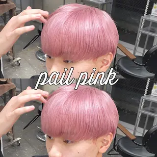 カラー パーマ/ダブルカラー ブリーチ⭐️海斗のヘアスタイル