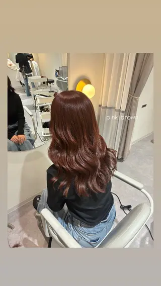 カラー 石井綾華🩰 ブリーチモデル募集✨のヘアスタイル