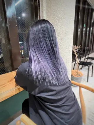 ミディアム 💖艶ハイトーン髪質 改善💖ケンシンのヘアスタイル