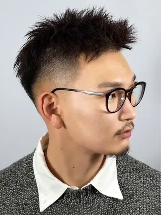 ショート ヘアアレンジ メンズ ⚡️メンズ特化⚡️ 倉林 隼大のヘアスタイル