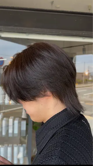 パーマ メンズ arika オケシ　リョウダイのヘアスタイル