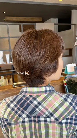 ショート ‎miku/ blancblancのヘアスタイル