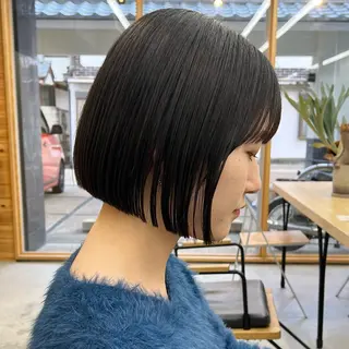 カエデ🐬 カットカラーモデルのヘアスタイル