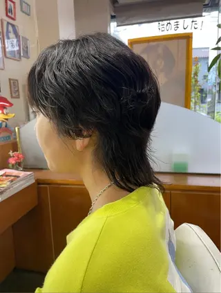 ミディアム パーマ 美容室ARKS 黒田杏奈のヘアスタイル