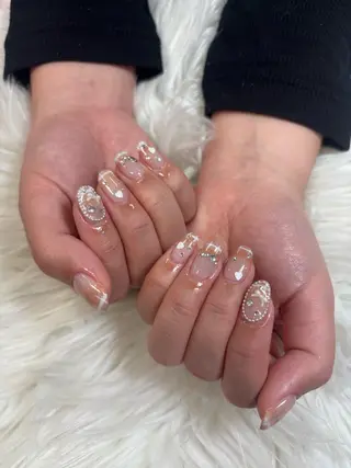 ネイル Azusa🩵 ネイル💅🏻南森町のネイルデザイン