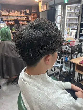 パーマ ハイトーン×艶カラー 🤍MIZUKIのヘアスタイル