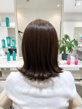 セミロング カラー ユ カの眉毛・アイブロウイメージ