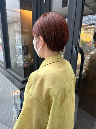 ショート カラー SAKURA✨ ショート/ボブのヘアスタイル